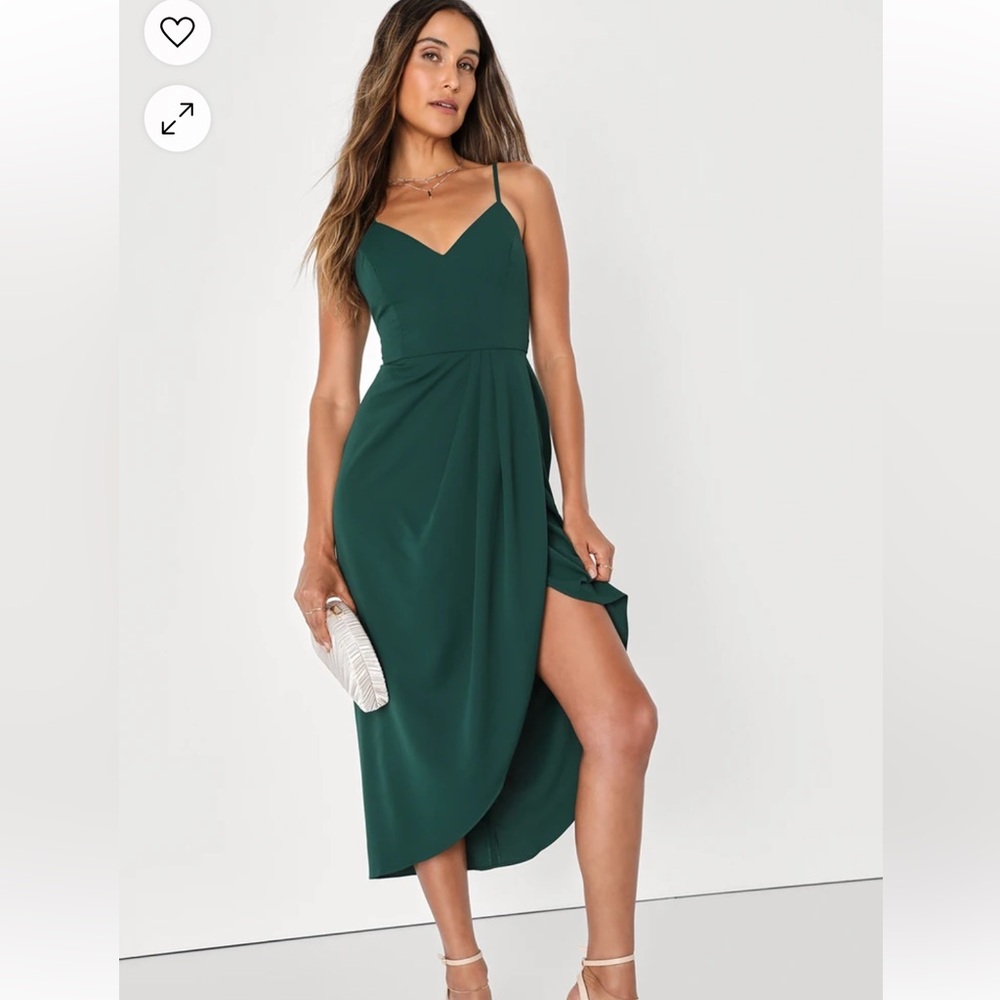 Lulus dress green size medium